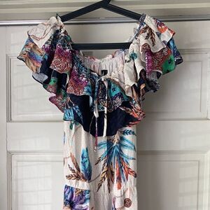 Beautiful Designer Monica Negreiros full dress